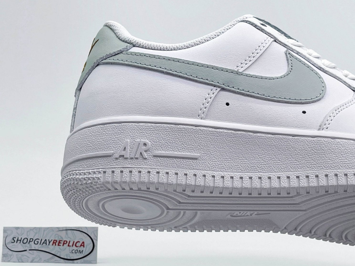 Air Force 1 Low White Grey Gold Like Auth