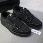 Giày Nike Air Jordan 1 Retro Low OG SP Travis Scott ‘Black Phantom’ Like Auth