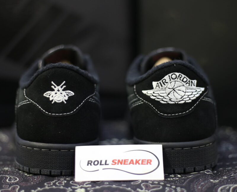 giày air jordan 1 travis scott đen phantom