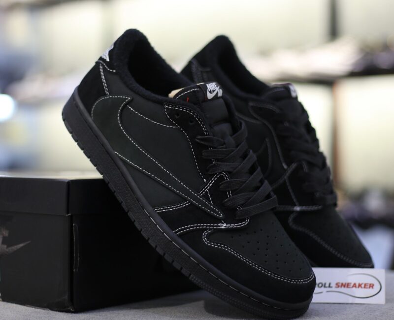 giày air jordan 1 travis scott đen phantom