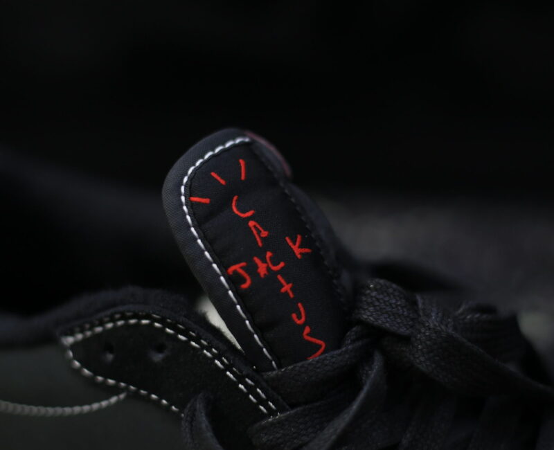 giày air jordan 1 travis scott đen phantom