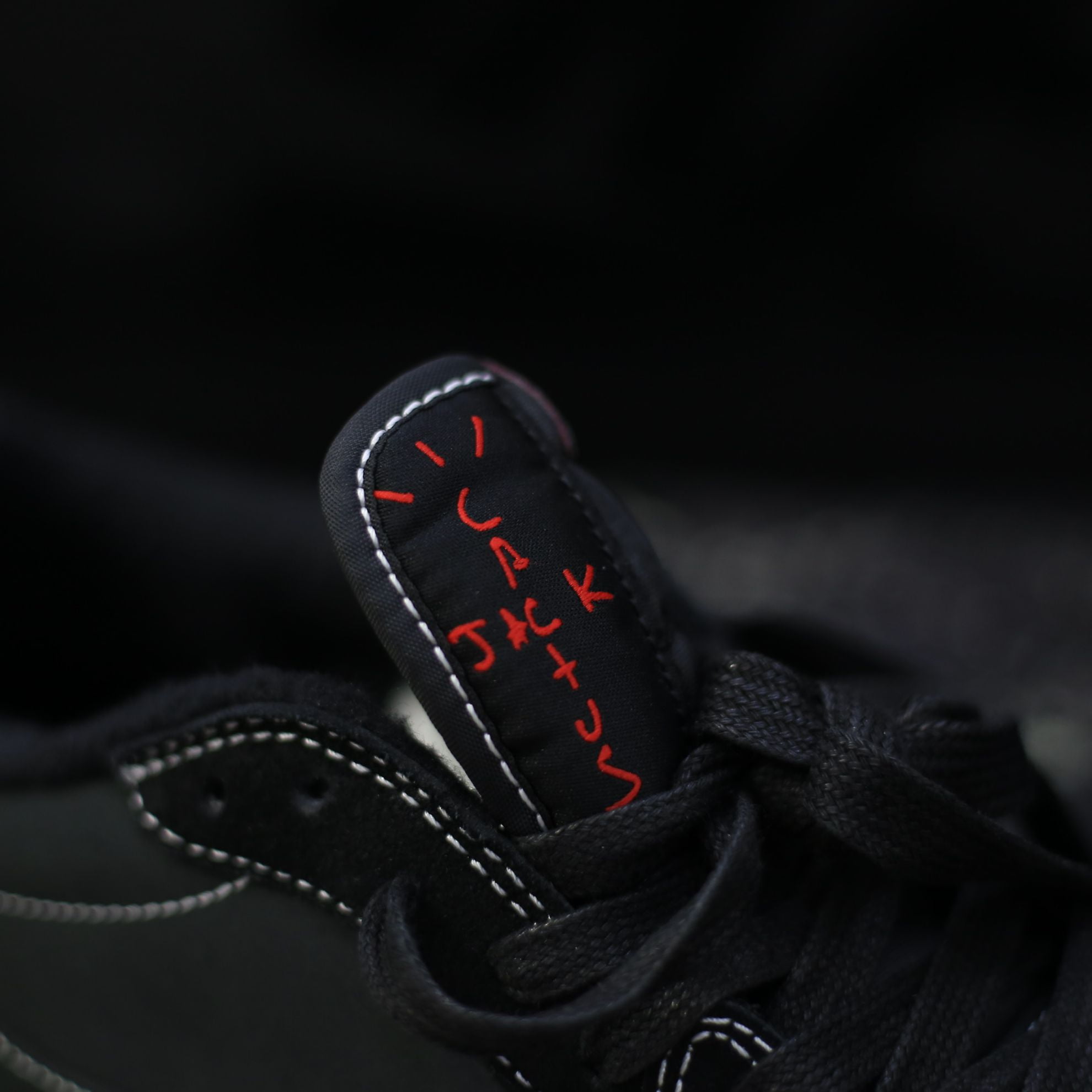 giày air jordan 1 travis scott đen phantom