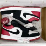 Giày Nike Air Jordan 1 Low Black Toe