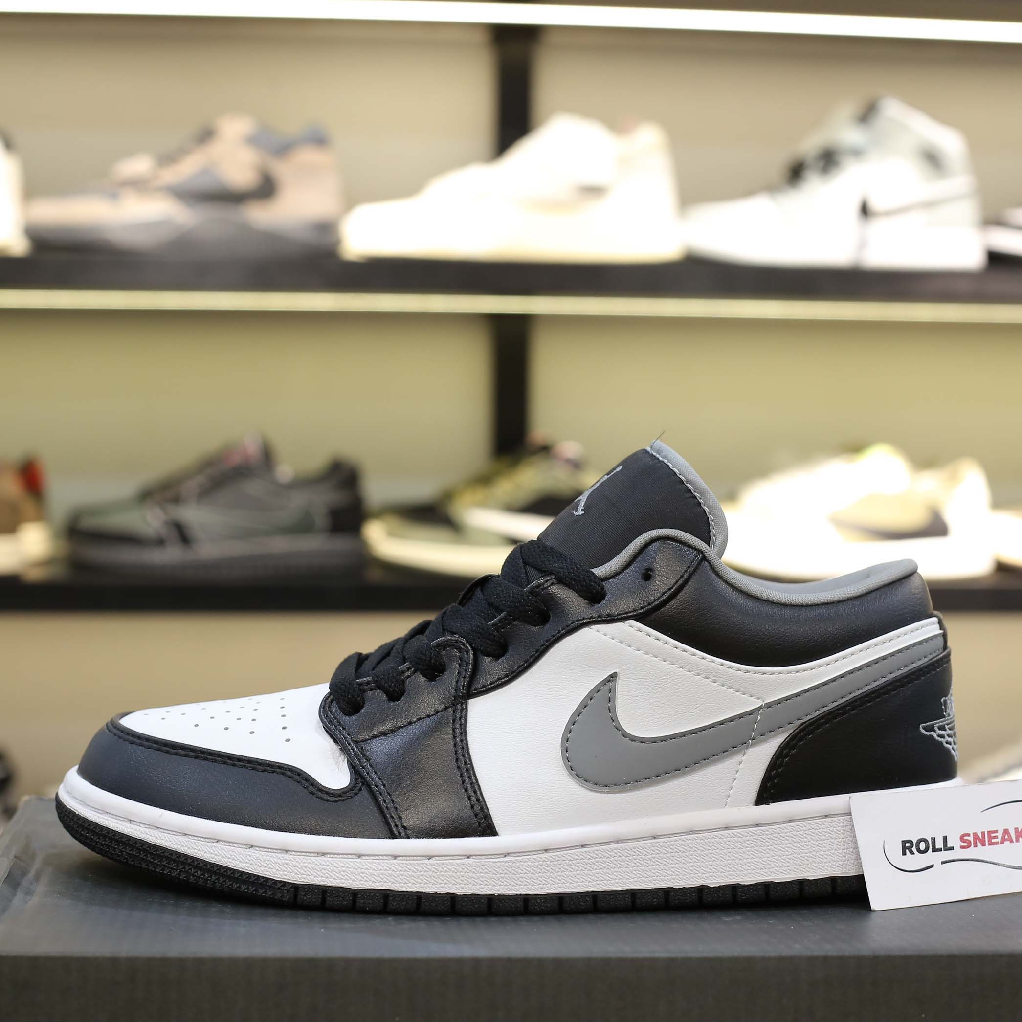 Giày Nike Air Jordan 1 Low Smoke Grey V3 rep 11