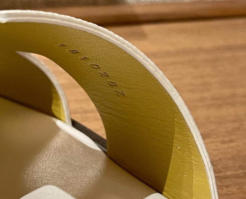 Dép Hermes Nam da Epsom (Sần) Full Trắng đế Viền Đen