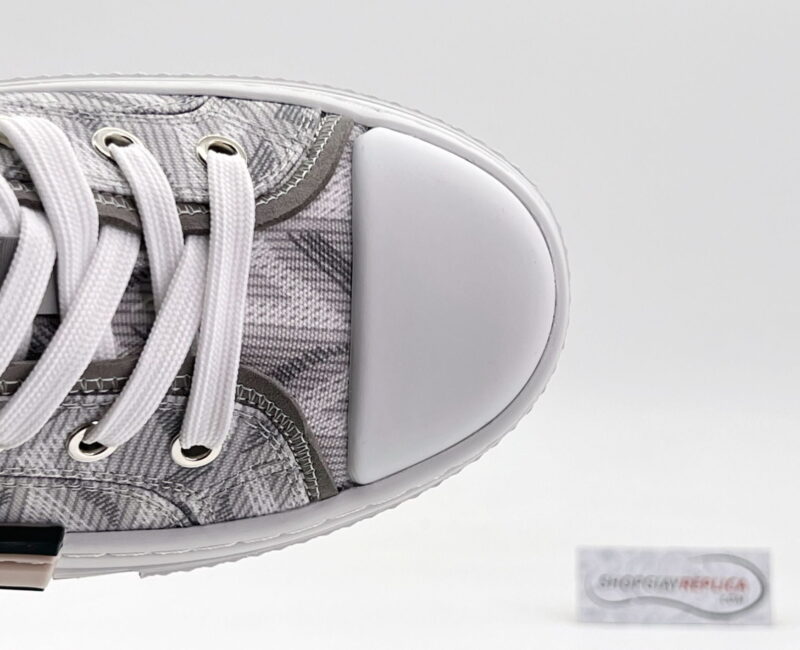 Giày Dior B23 Low Gray CD Diamond Like Auth