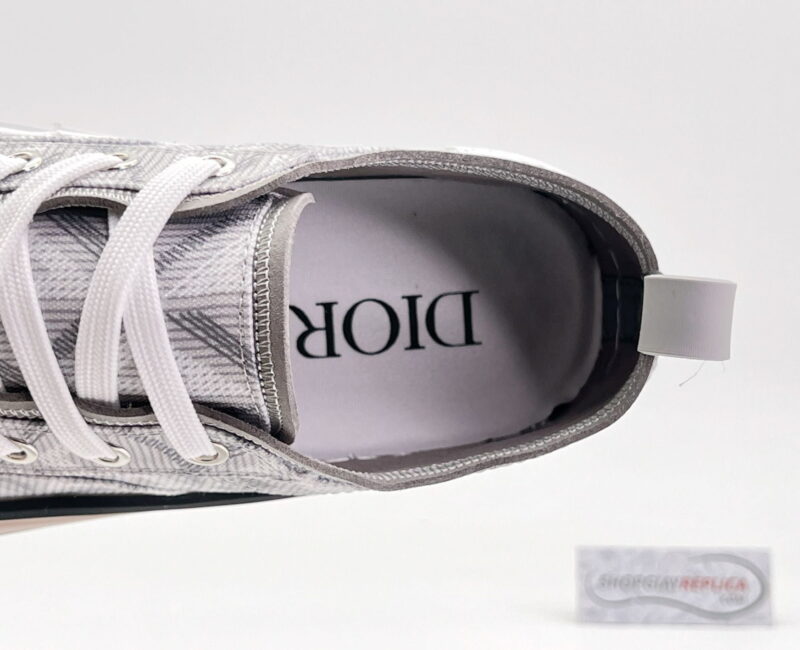 Giày Dior B23 Low Gray CD Diamond Like Auth