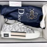 Giày Dior B23 Low Gray CD Diamond Like Auth