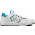 Giày Dior B27 Low White Light Blue họa tiết Dior Oblique Galaxy Like Auth