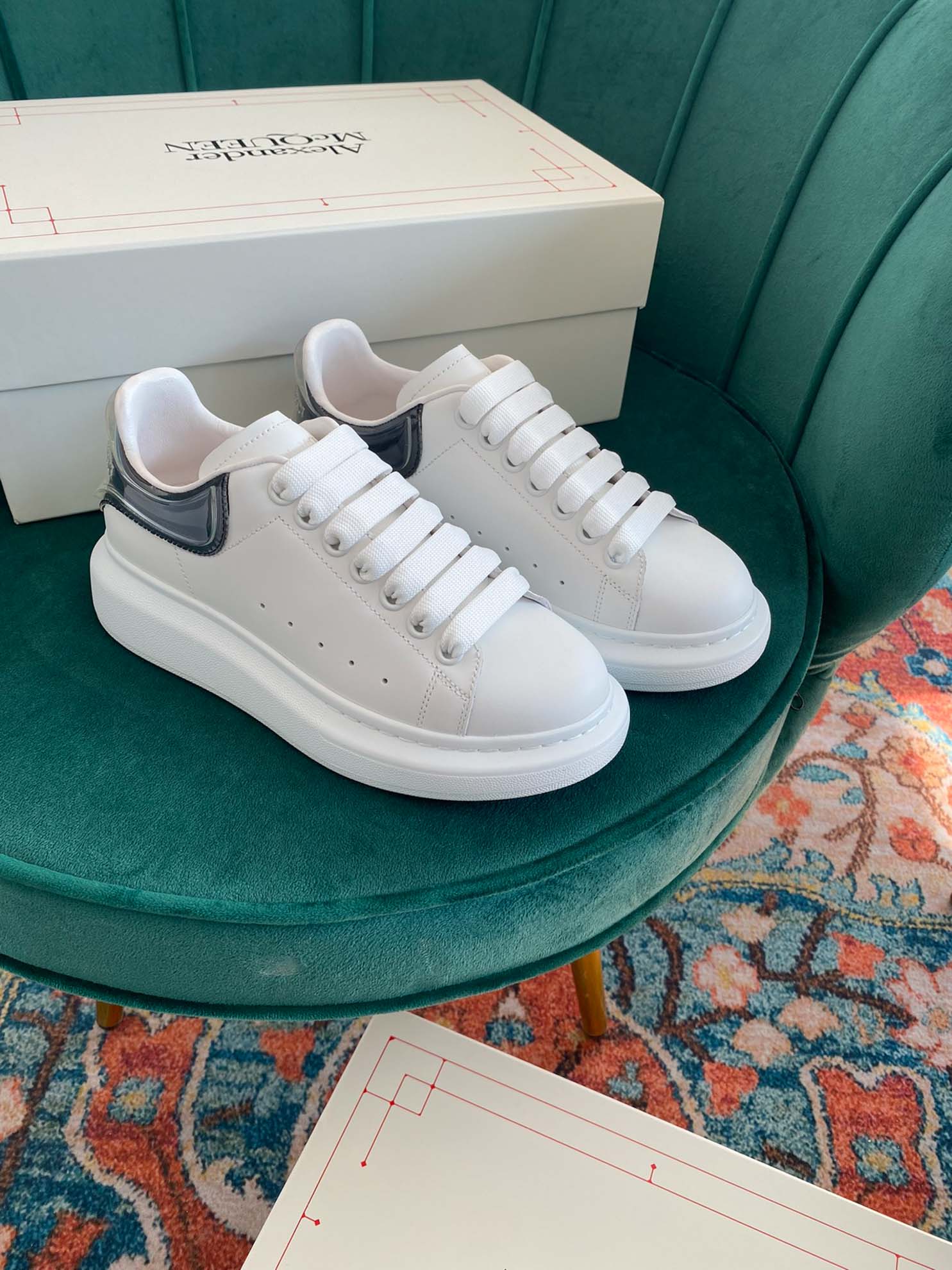 Giày Alexander Mcqueen Gót Tím Trong