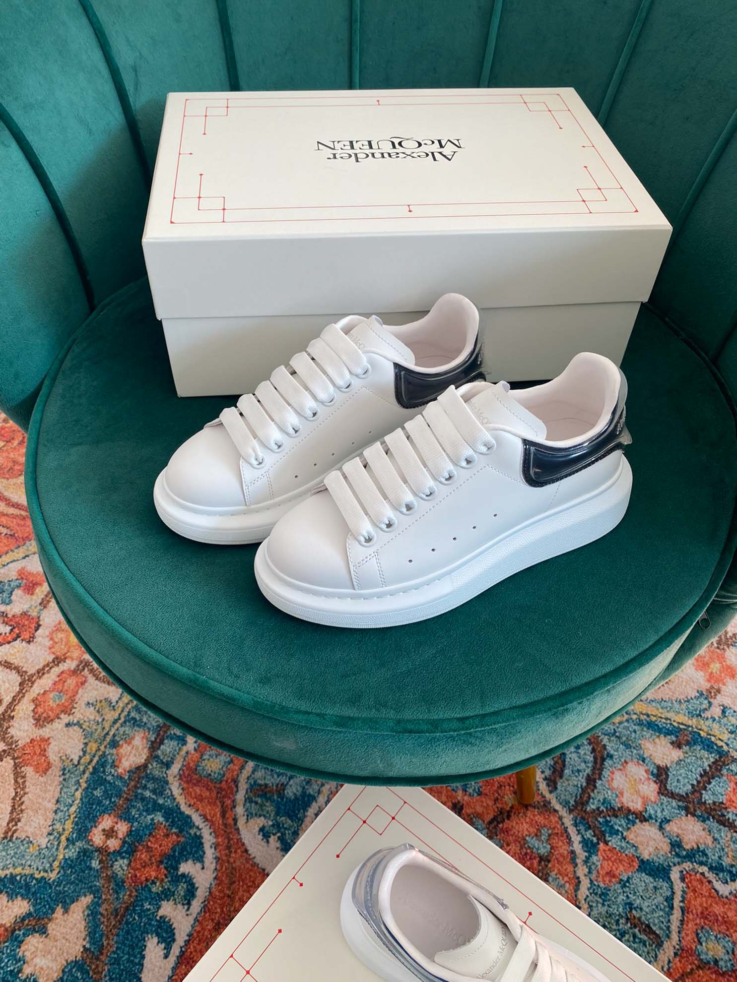 Giày Alexander Mcqueen Gót Tím Trong