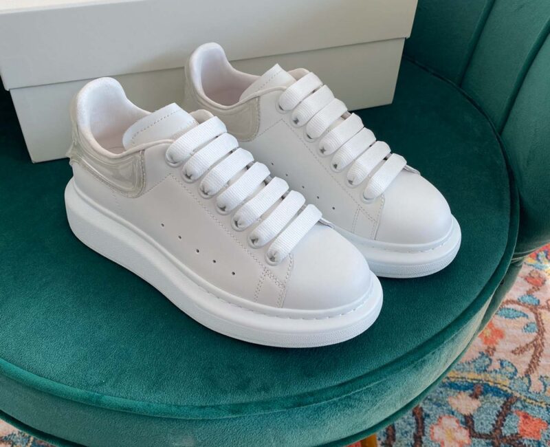 Giày Alexander Mcqueen Gót Trắng Trong