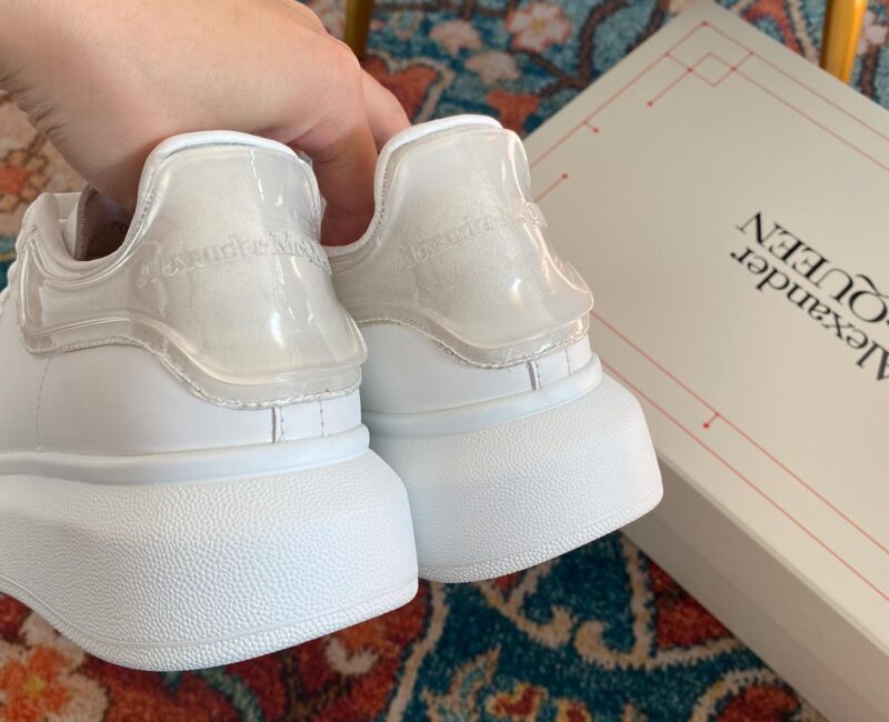 Giày Alexander Mcqueen Gót Trắng Trong
