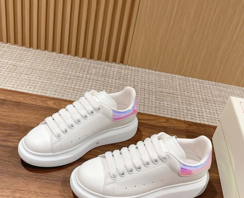 Giày Alexander McQueen Trắng gót Multicolor