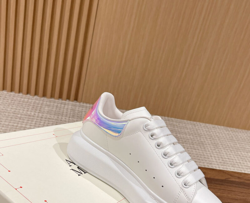 Giày Alexander McQueen Trắng gót Multicolor