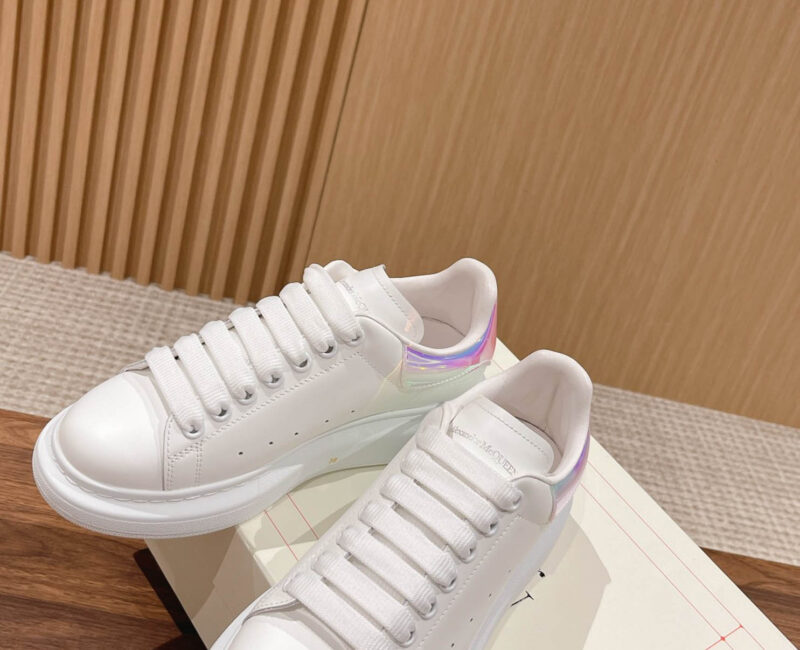 Giày Alexander McQueen Trắng gót Multicolor