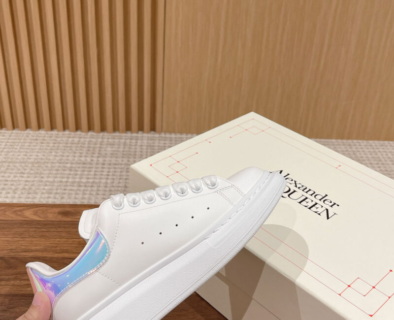 Giày Alexander McQueen Trắng gót Multicolor