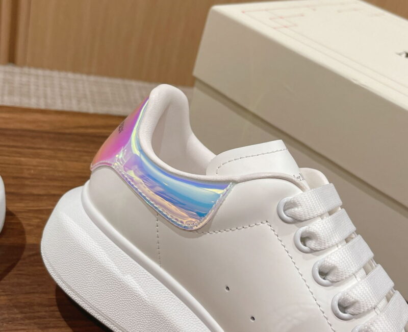 Giày Alexander McQueen Trắng gót Multicolor