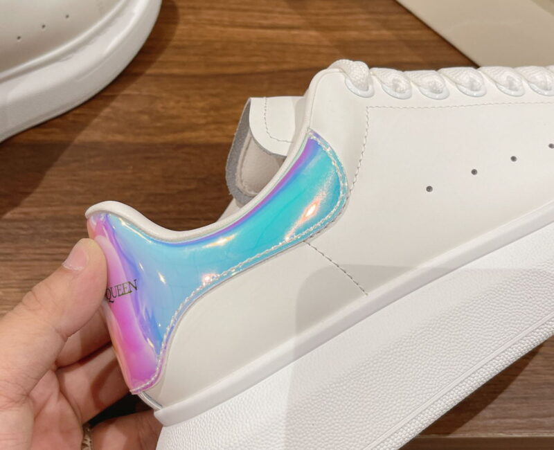 Giày Alexander McQueen Trắng gót Multicolor