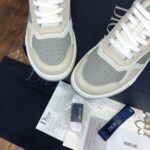Giày Dior B27 Low Grey Beige họa tiết Dior Oblique Galaxy Like Auth