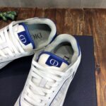 Giày Dior B27 Low White Blue họa tiết Dior Oblique Galaxy Like Auth