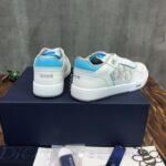 Giày Dior B27 Low White Light Blue họa tiết Dior Oblique Galaxy Like Auth