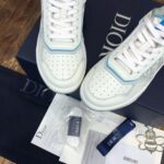 Giày Dior B27 Low White Light Blue họa tiết Dior Oblique Galaxy Like Auth