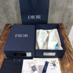 Giày Dior B27 Low White Light Blue họa tiết Dior Oblique Galaxy Like Auth