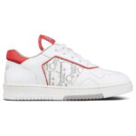 Giày Dior B27 Low White Red họa tiết Dior Oblique Galaxy Like Auth