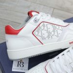 Giày Dior B27 Low White Red họa tiết Dior Oblique Galaxy Like Auth