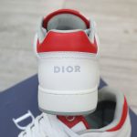 Giày Dior B27 Low White Red họa tiết Dior Oblique Galaxy Like Auth