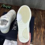 Giày Dior B27 White họa tiết vải Off-White Dior Oblique Jacquard Like Auth