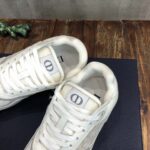 Giày Dior B27 White họa tiết vải Off-White Dior Oblique Jacquard Like Auth