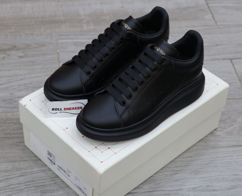 Giày Alexander Mcqueen Full Black Like Auth