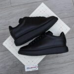 Giày Alexander Mcqueen Nam Đen Black Like Auth