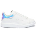 Giày Alexander McQueen Trắng gót Multicolor Like Auth