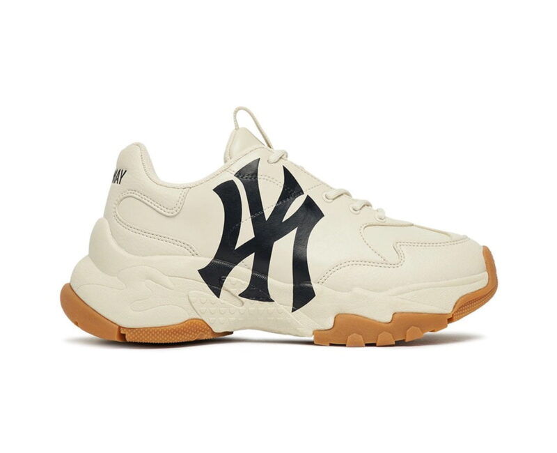 Giày MLB Bigball Chunky A New York Yankees L.Beige
