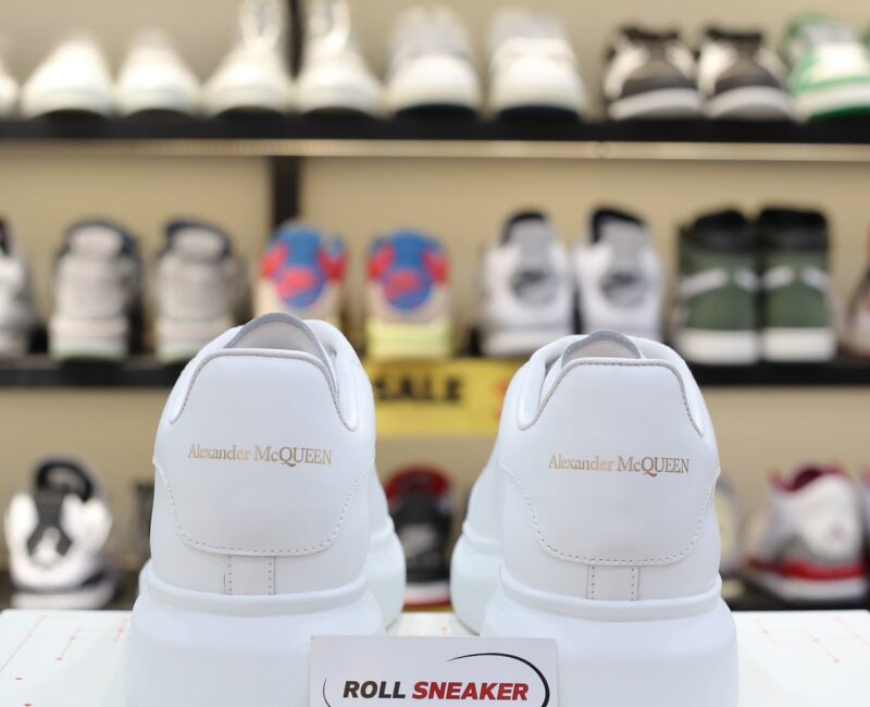 Giày Alexander Mcqueen All White Like Auth