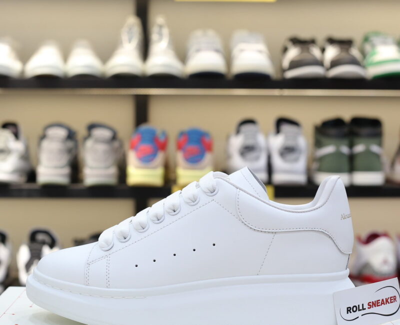 đế Giày Mcqueen All White Trắng Like Auth