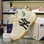 Giày MLB Bigball Chunky A New York Yankees L.Beige