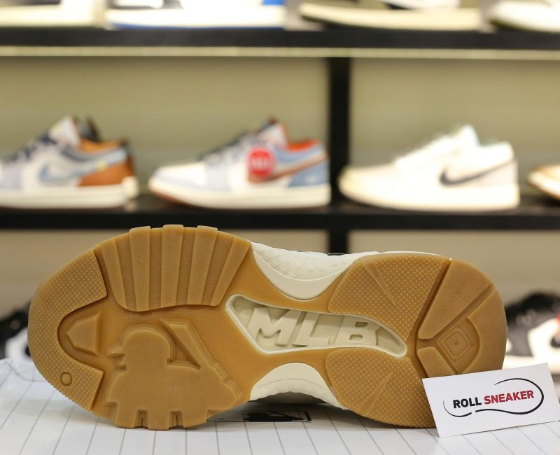 Giày MLB Bigball Chunky A New York Yankees L.Beige