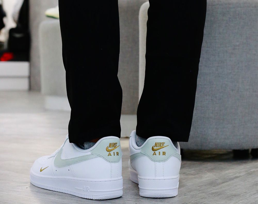 onfeet Air Force 1 Low White Grey Gold