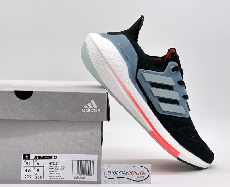 Giày Adidas UltraBoost 22 Core Black Magic Grey Like Auth
