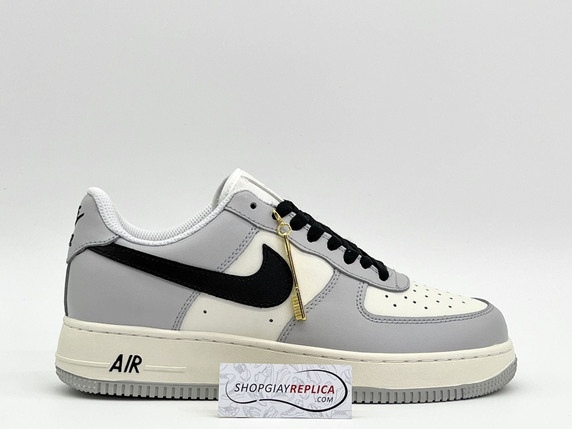 Giày Nike Air Force 1 Low By You Custom Smoke Grey Like Auth