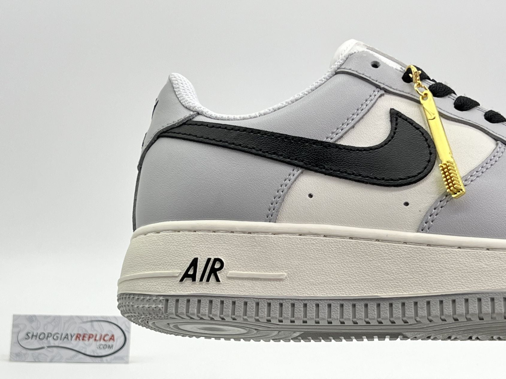 Giày Nike Air Force 1 Low By You Custom Smoke Grey Like Auth