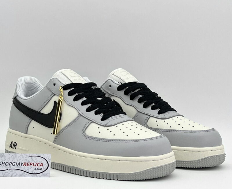 Giày Nike Air Force 1 Low By You Custom Smoke Grey Like Auth