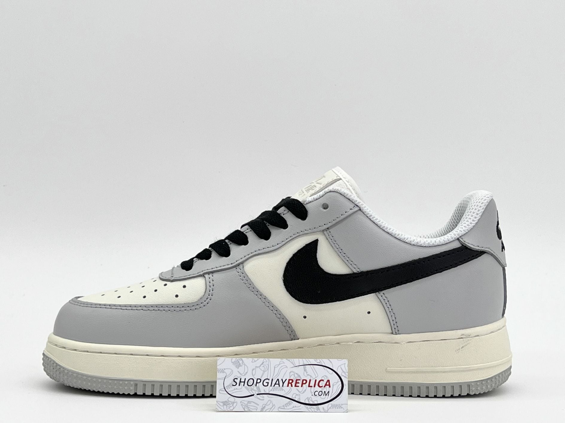 Giày Nike Air Force 1 Low By You Custom Smoke Grey Like Auth