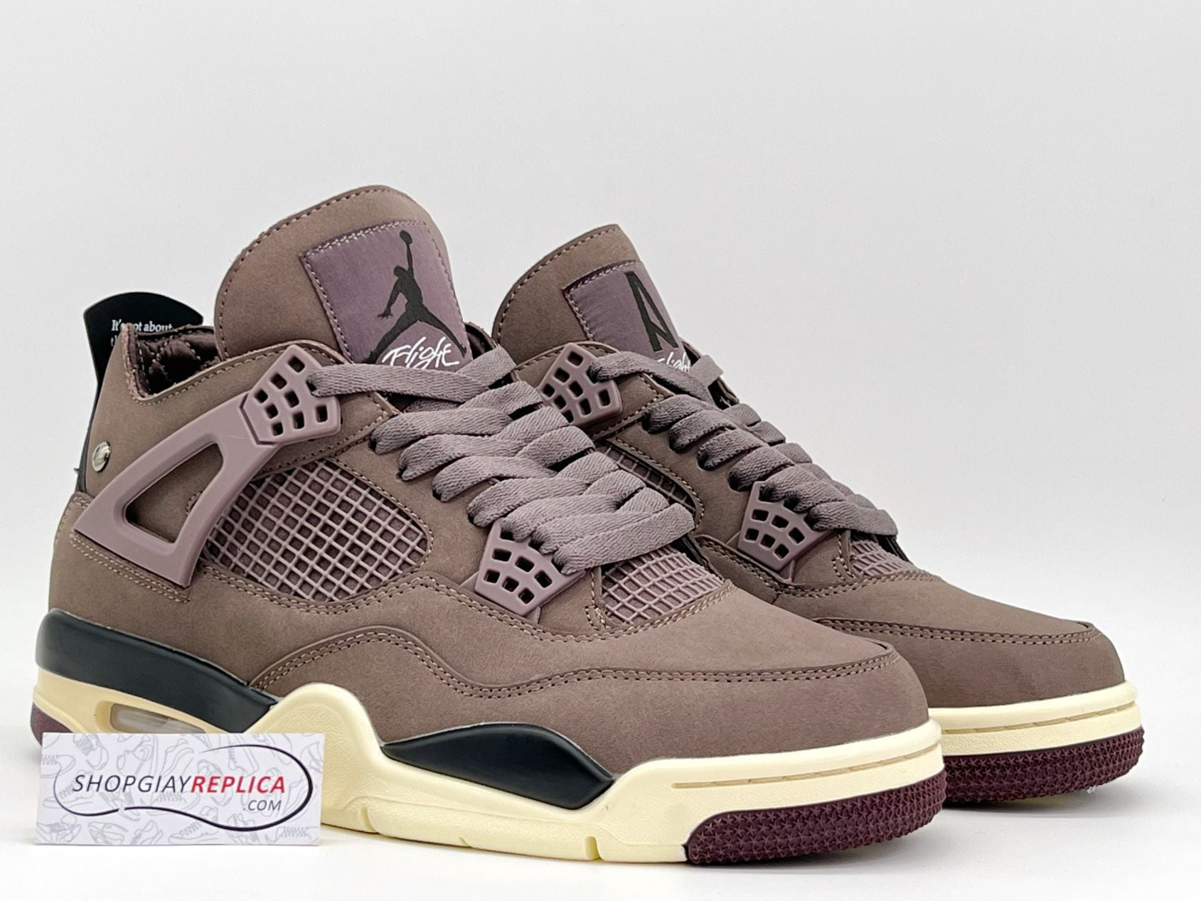 Giày Nike Air Jordan 4 Retro A Ma Maniére ‘Violet Ore’ Like Auth