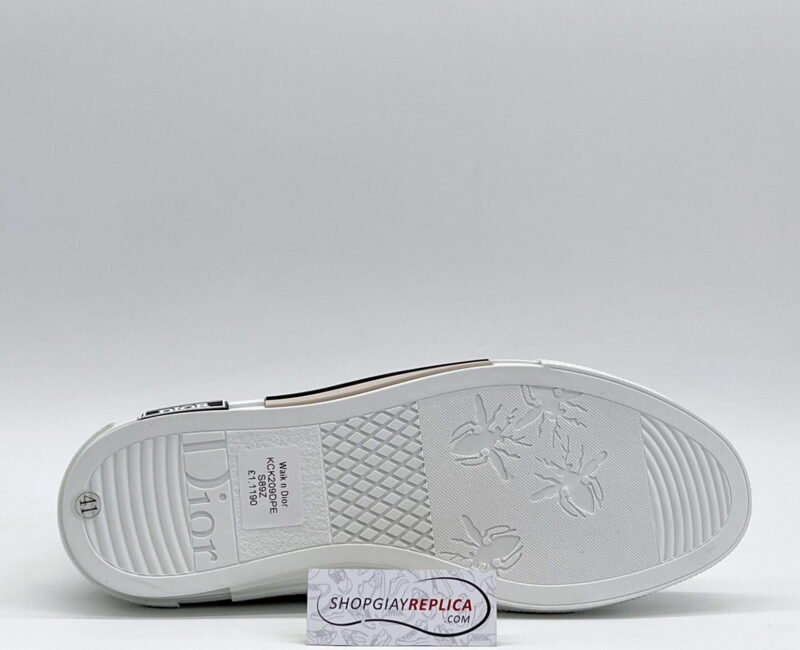 đế outsole trắng cao su giày dior b23 high xám cd diamond