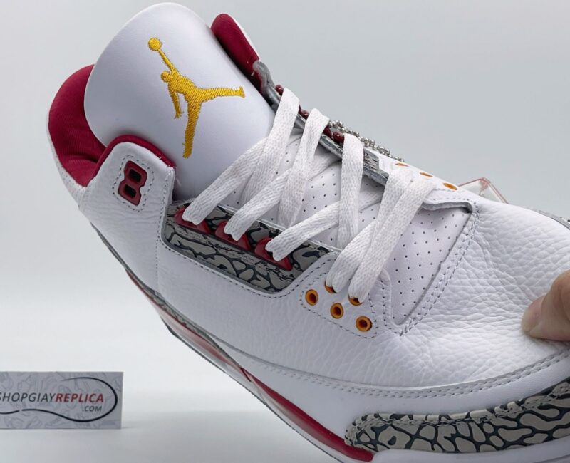 Giày Nike Air Jordan 3 đỏ trắng